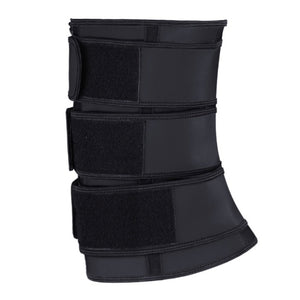 Three Belt Zip WAIST TRAINER (BLACK)